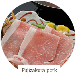 Fujizakura pork